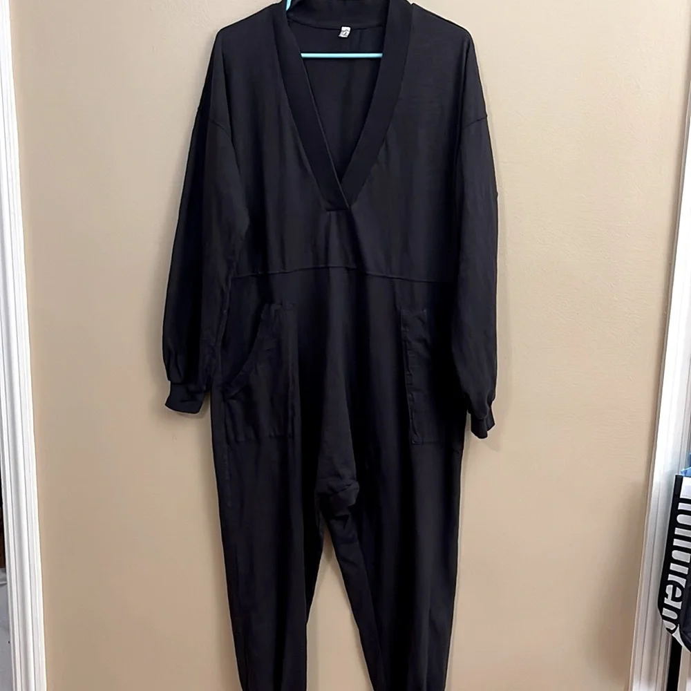 Free People Just Because oversized onesie romper - Picture 4 of 4